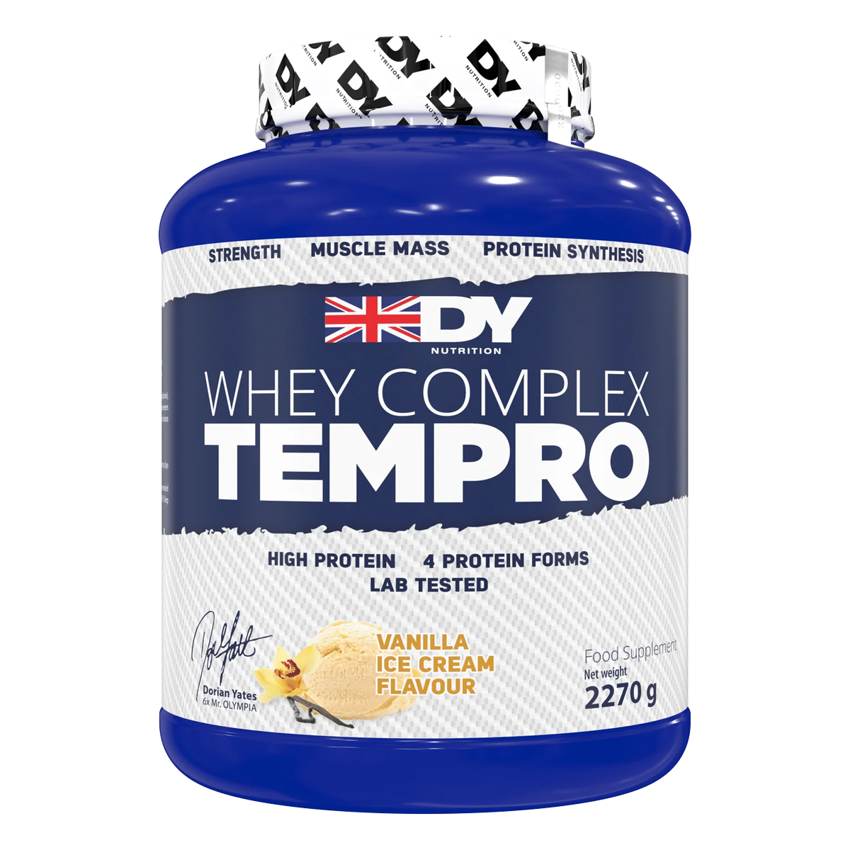 DY Nutrition Whey Complex Tempro 2.27kg (Vanilla Ice Cream)