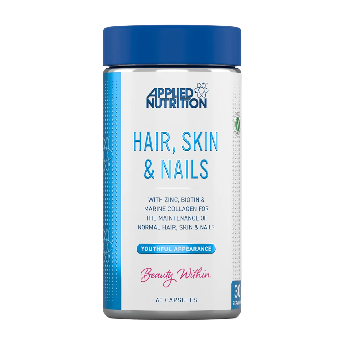 Applied Nutrition Hair Skin & Nails 60 Caps