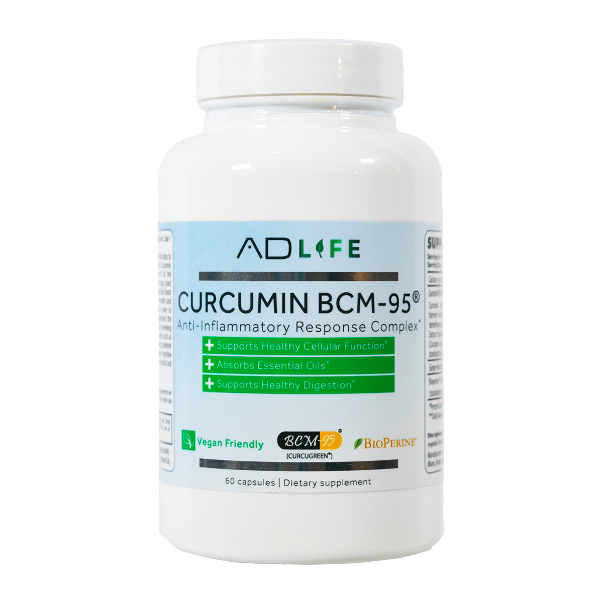 AD Life Curcumin 60 Caps