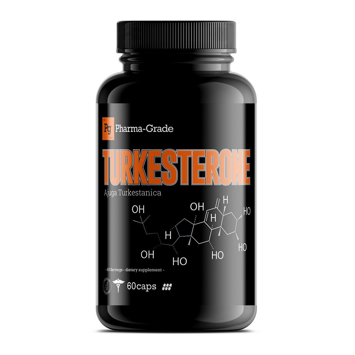 Pharma Grade Turkesterone 60 Caps