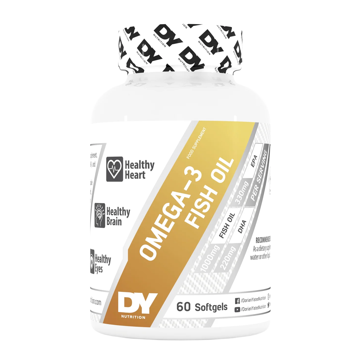 DY Nutrition Omega 3 60 Softgels
