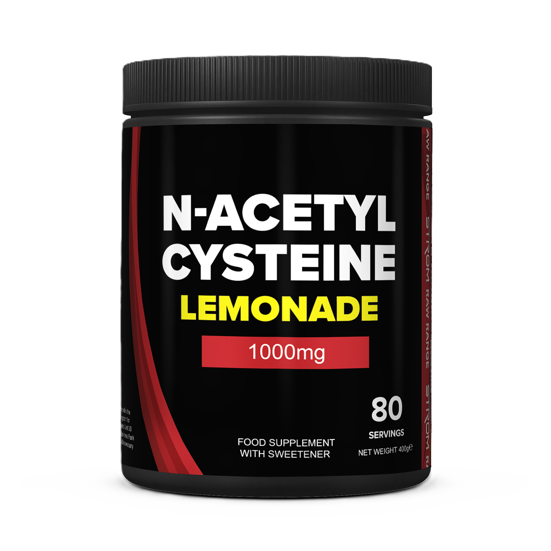 Strom Sports N-Acetyl Cysteine 400g - 80 Servings