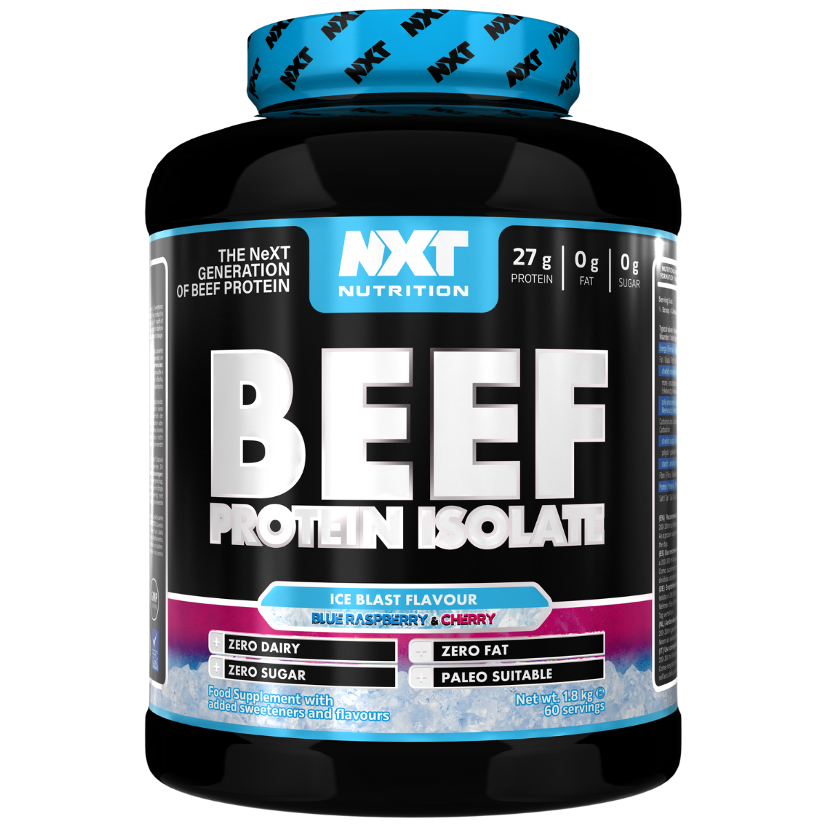 NXT Nutrition Beef Protein Isolate 1.8Kg