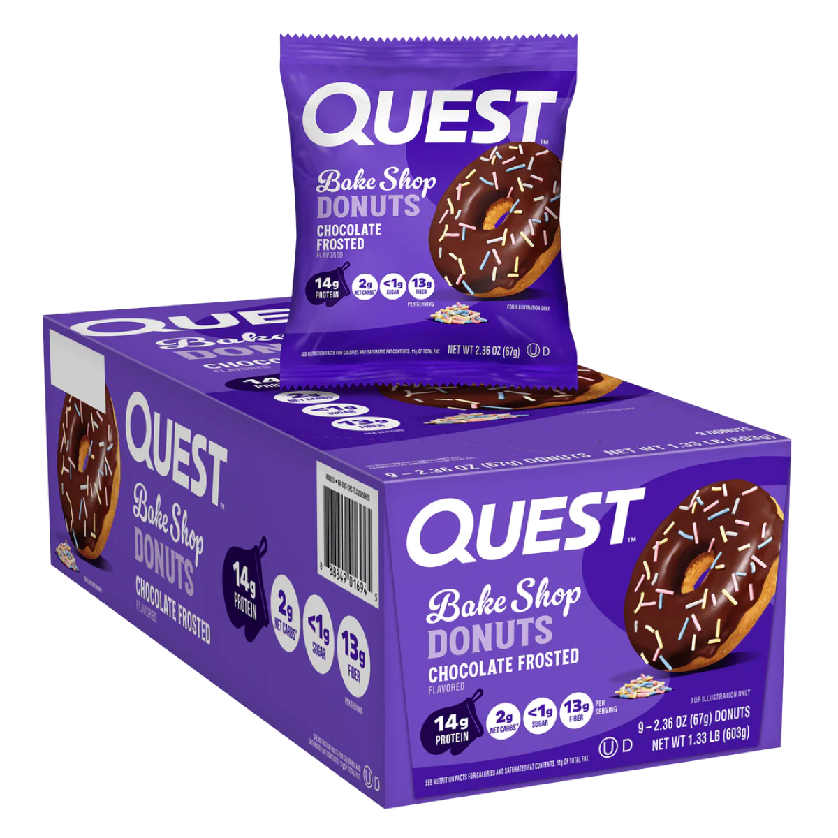 Quest Bake Shop Donuts 9x67g