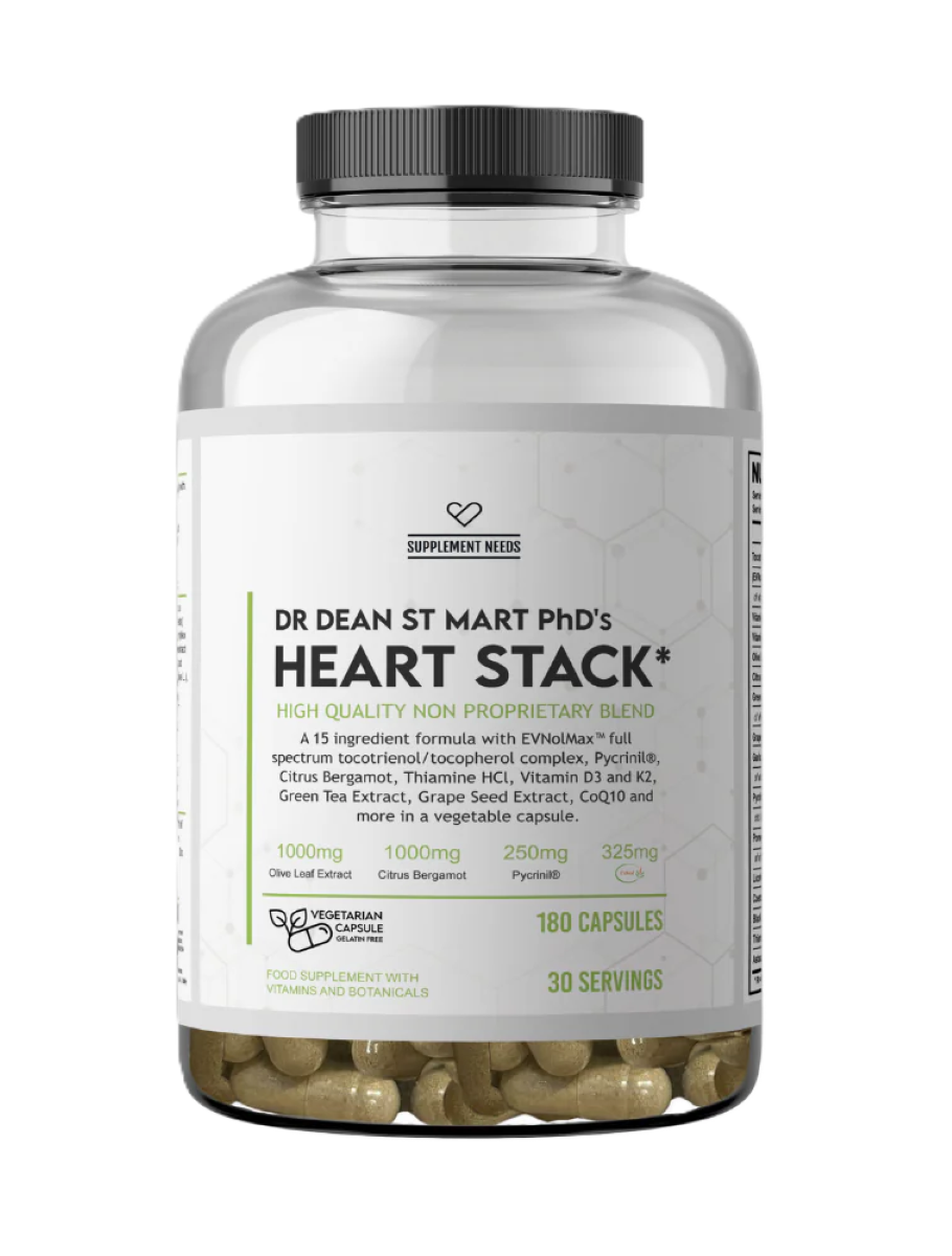 Supplement Needs Heart Stack 180 caps
