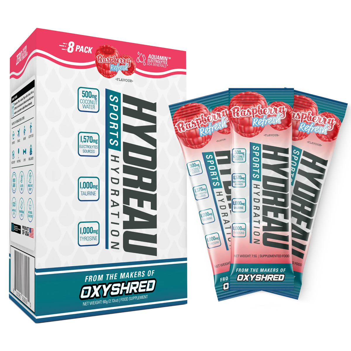 EHP Labs Hydreau SAMPLE Box Of 8