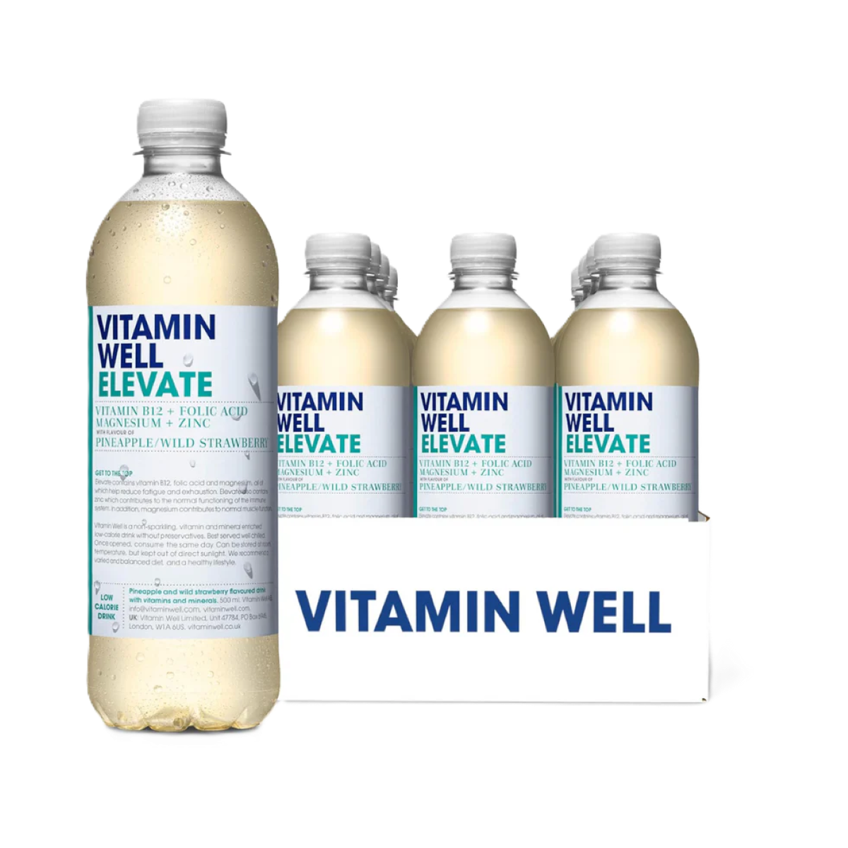 Vitamin Well Elevate Water 12x500ml
