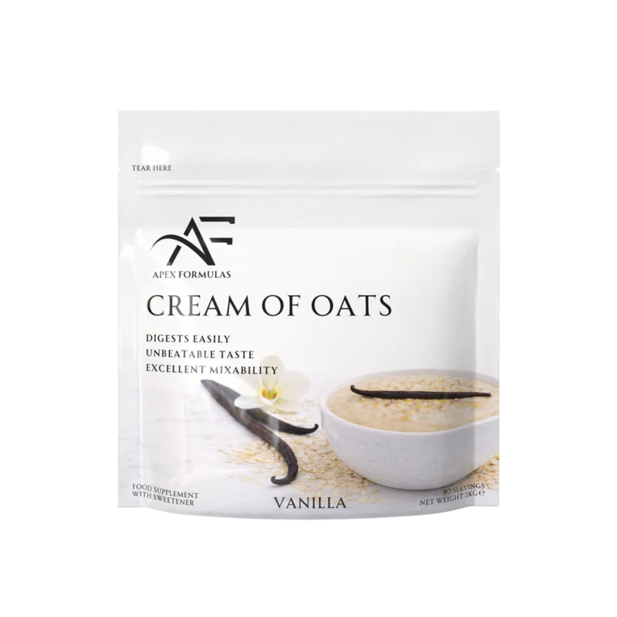 Apex Formulas Cream of Oats 2Kg