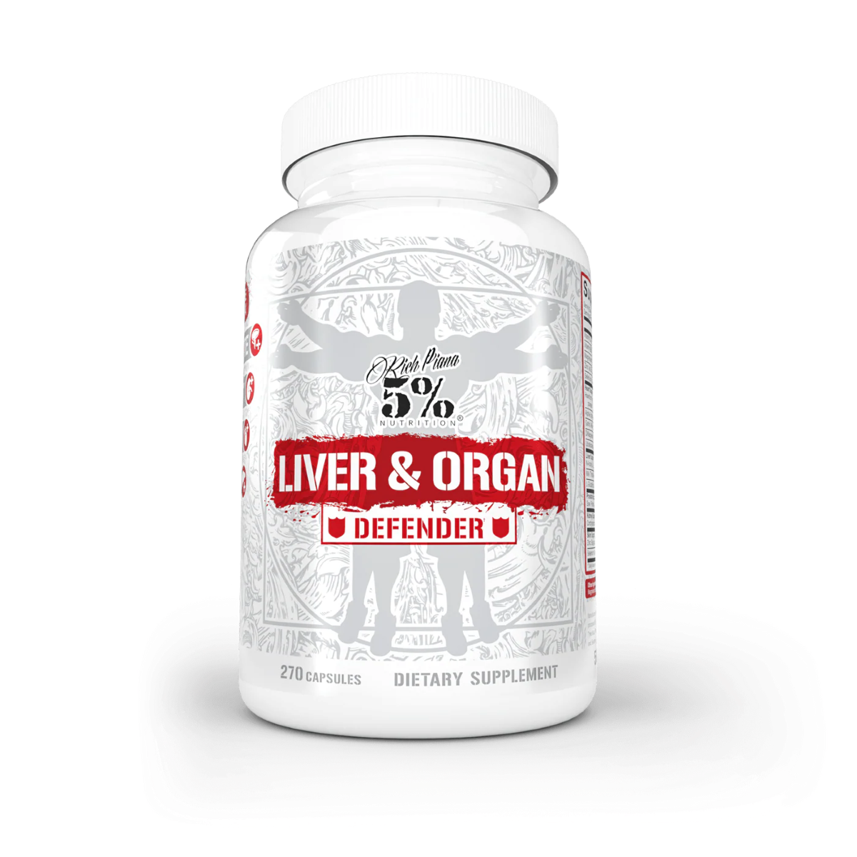 5% Nutrition Liver & Organ Defender 270 Caps